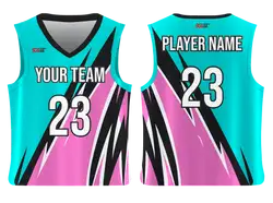 Custom stark abstract adult youth unisex basketball jersey - reversible uniform - Jersey