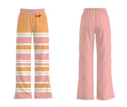 Custom breakaway wide leg pants adult youth unisex sweet - Wide-leg-pants