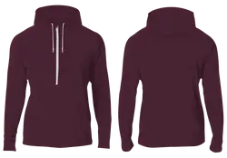 Custom half-zip plain adult youth unisex hoodie - Hoodie