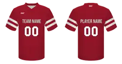 Custom  adult youth unisex football jersey crimson fusion - Jersey