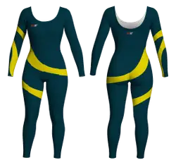 Custom women long sleeve dance bodysuit step sequence - Dance-bodysuits