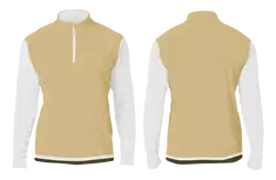 Custom solid lifestyle quarter-zip adult youth unisex jacket - Jacket