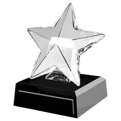 Star crystal awards - Crystal-awards