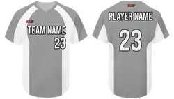 Custom shoulder sides stripe adult youth unisex softball jersey - Jersey