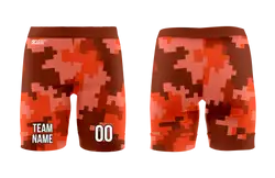 Custom track tight fit shorts adult youth unisex rhythm runner - Track-shorts