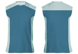 Custom two tone adult youth unisex sleeveless shirt - Shirt-sleeveless