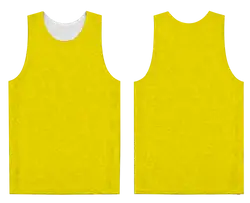 Custom fluorescent yellow adult youth unisex pinnies - Pinnies