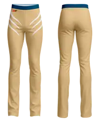 Custom figure skating pants adult youth unisex sunlit path - Figure-skating-pants