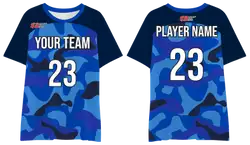 Custom training shirt adult youth unisex aqua stealth - Shirt