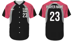 Custom cheetah animal adult youth unisex softball jersey - Jersey