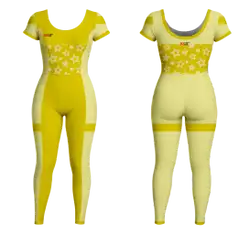 Custom women short  sleeve unitards dance uniform starlight - Dance-bodysuits