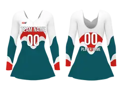 Custom women long sleeve ballet uniform ocean breeze - Ballet-uniforms