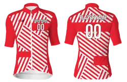 Custom cycling short sleeve adult youth unisex slant shot - Jersey