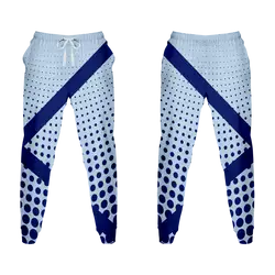 Custom scrubs tight knit bottom polka fusion - Scrub-pants