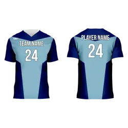 Custom men short sleeve scrubs top tranquil depths - Scrub-tops