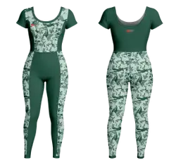Custom women short  sleeve unitards dance uniform recon - Dance-bodysuits