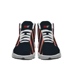 Custom basketball shoes white titan slam - Basketball-shoes