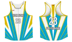 Custom full zip track singlets adult youth unisex angular sprint - Track-singlets