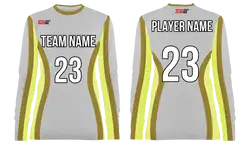 Custom sides solids adult youth unisex long sleeves soccer jerseys - Jersey