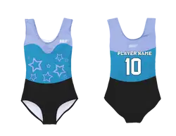 Custom sleeveless gymnastic uniform adult youth celestial grace - Gymnastics-uniforms