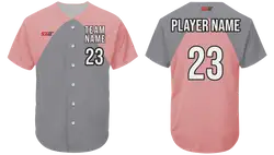 Custom u-shape solids adult youth unisex baseball jersey - Jersey