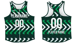 Custom full zip track singlets adult youth unisex verdant velocity - Track-singlets