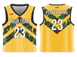 Custom v stripe camo adult youth unisex basketball jersey - reversible uniform - Jersey