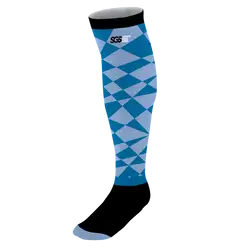 Custom soccer socks adult youth unisex chessboard kicks - Socks