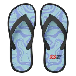 Custom flip flops black stride - Flip-flops