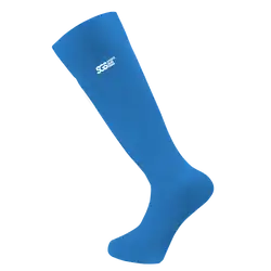 Custom adult youth unisex softball full calf socks cool blue - Socks