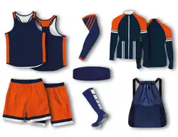 Custom track singlets adult youth unisex navy noir - Track-singlets