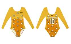 Custom long sleeve gymnastic uniform adult youth zenitsu vibes - Gymnastics-uniforms