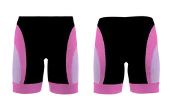 Custom vertical layers solids adult youth volleyball shorts - Short