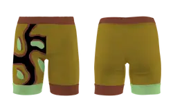 Custom camo footprint design youth adult volleyball shorts - Short