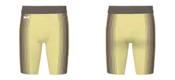 Custom cycling shorts adult youth unisex beige breakaway - Short