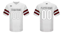 Custom football jersey adult youth unisex arctic redline - Jersey