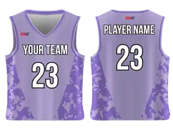 Custom sides v camo adult youth unisex basketball jersey - reversible uniform - Jersey