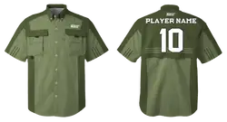 Custom fishing shirt adult youth unisex leaf shade - Jersey