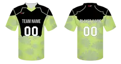 Custom autumn nature adult youth unisex football jersey - Jersey