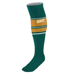 Custom soccer socks adult youth unisex tangerine turf - Socks