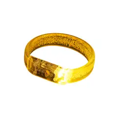 Yellow led training wristbands - Led-wristbands