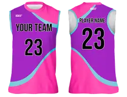 Custom quality adult youth unisex volleyball racerback jersey - Jersey