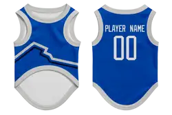 Custom pet nba basketball jersey replica championship chewer - Pets-basketball-jersey