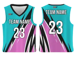 Custom stark abstract adult youth unisex basketball jersey - reversible uniform - Jersey