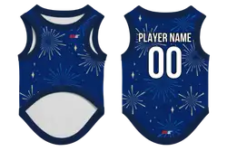 Custom pet holiday  basketball jersey midnight madness - Pets-basketball-jersey