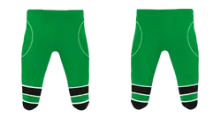 Custom green solids adult youth unisex football jersey - Jersey