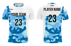Custom cool camo adult youth volleyball unisex jersey - Jersey