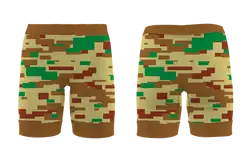 Custom digital camo adult youth unisex volleyball shorts - Short