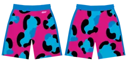 Custom cow print adult youth unisex shorts - Short