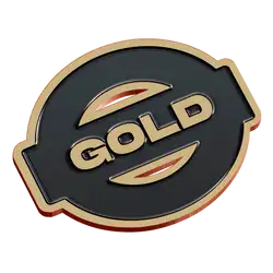 Gold pins awards - Pins-awards